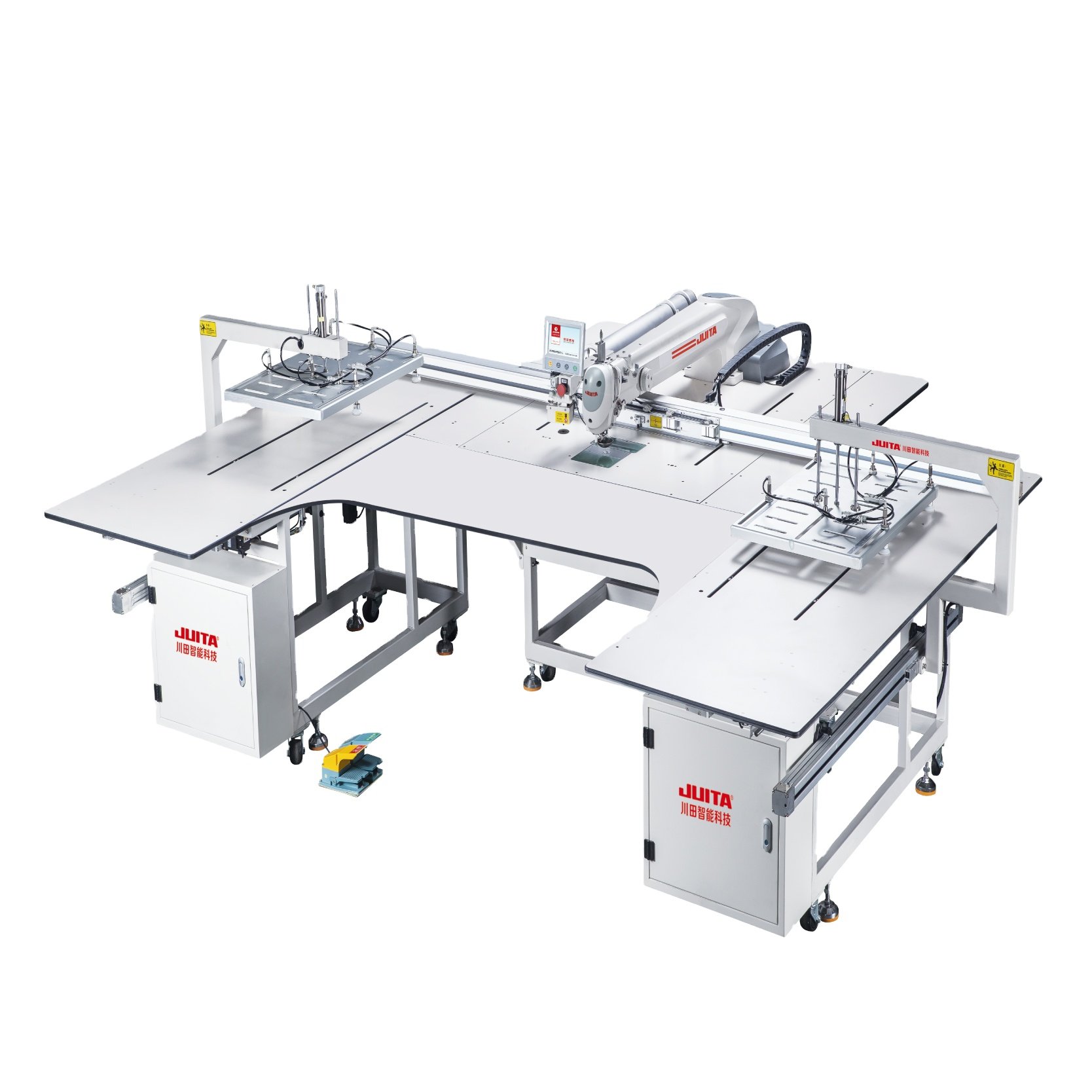 JUITA JTK8F-90AJWW JUITA Multifunctional Sewing Machine Automatic Template Sewing Machine Laser Automatic Template Transfer